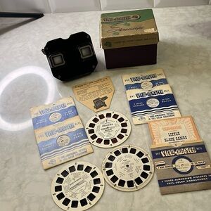 View Master Sawyer’s 50s Bakelite 8 Full Color Reels - 3D - Collectible
